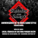 16/10: 10 anos da crew Gang’Style em São Paulo
