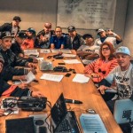 Velha escola do rap brasileiro reunida